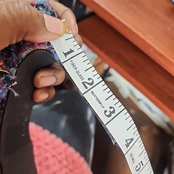 Venus Womens Multi Colored  Closed Toe Pointed Shoes Size 7.5 - Picture 6 of 10